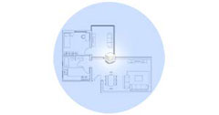 sketch that illustrates coverage of a Nova MW6 unit